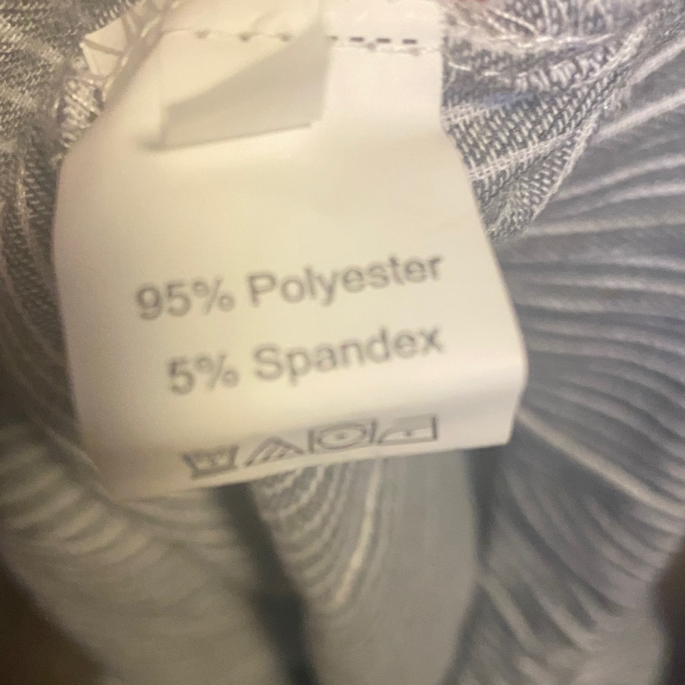 Women's StripedWhite Pants - Picture 8 of 8
